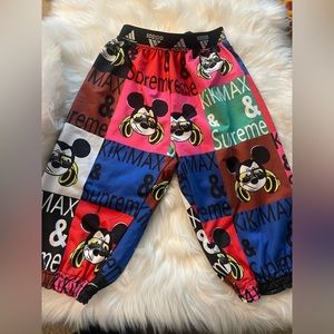 Toddler Mickey Mouse hip-hop stretchy pants pre owned